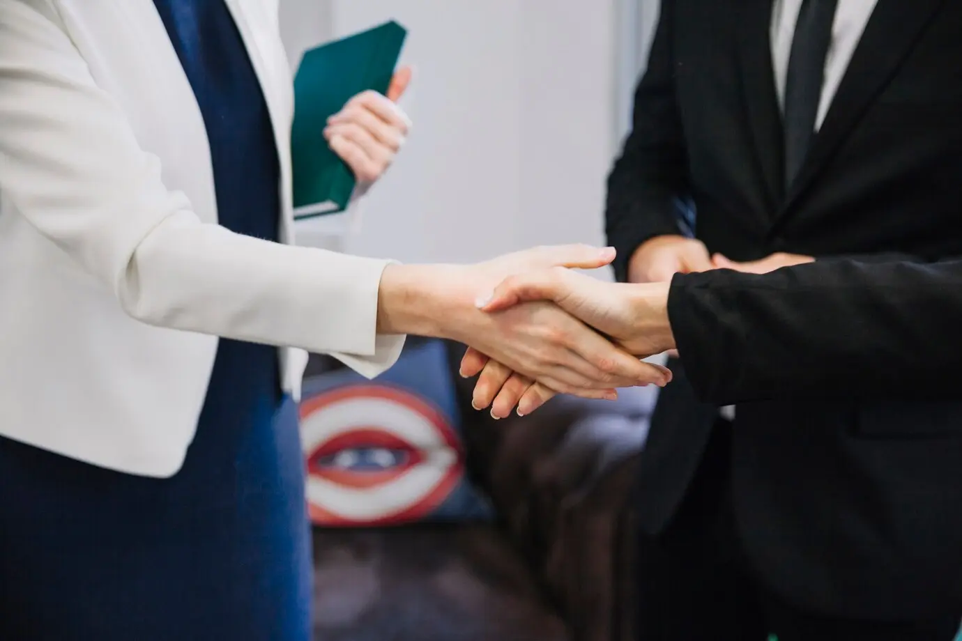 Handshake visual